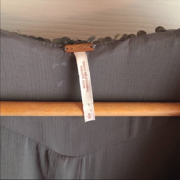 Free People Drippy Sequin Jacket Size Small - Picture 7 of 7